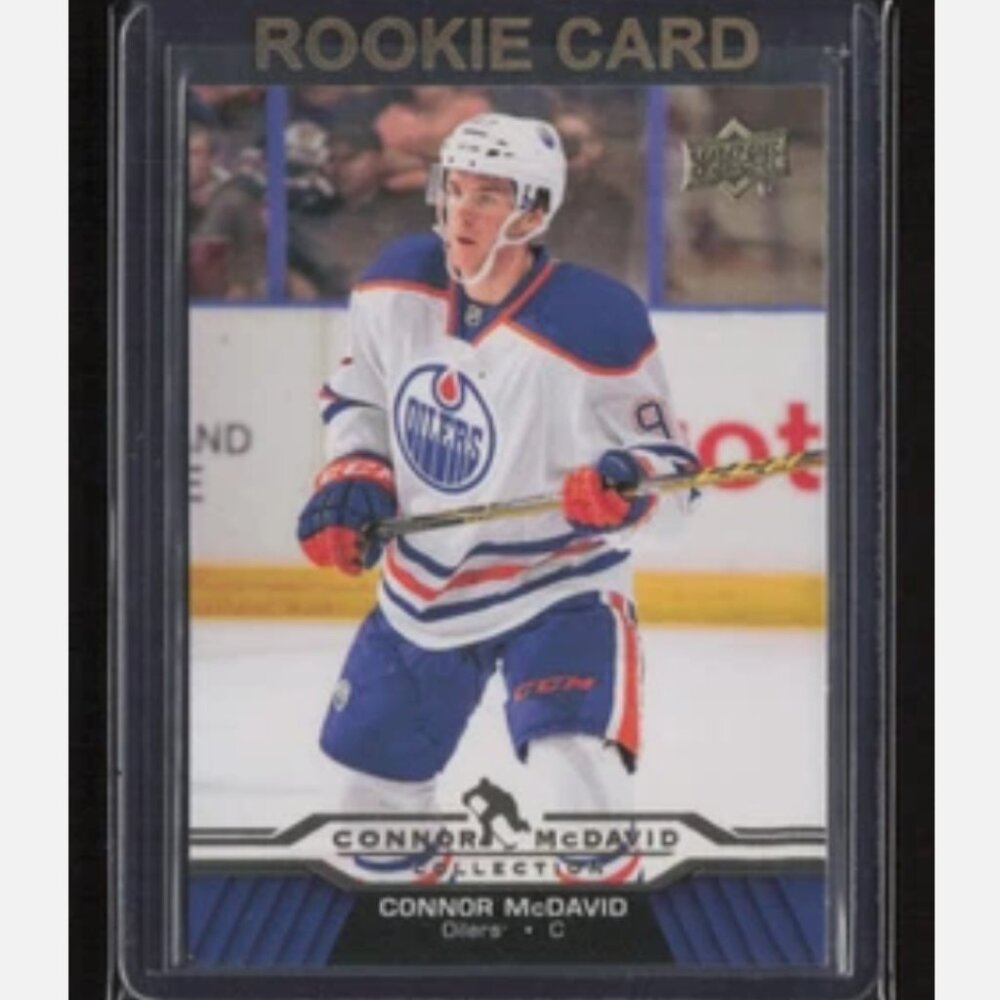 2015-16 Upper Deck Connor McDavid Collection Box Set Rookie Card RC #CM-19